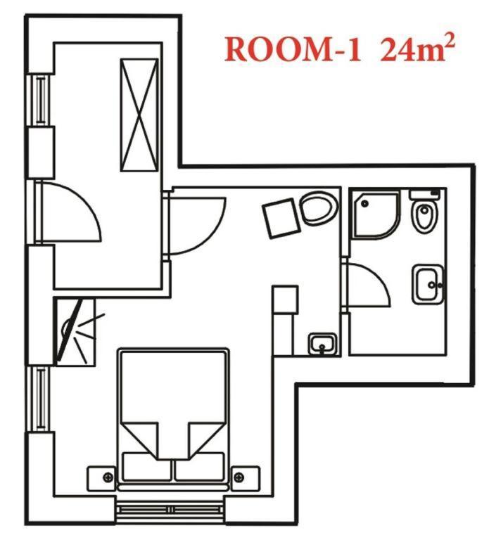 San Lorenzo Apartments Ловречица Экстерьер фото