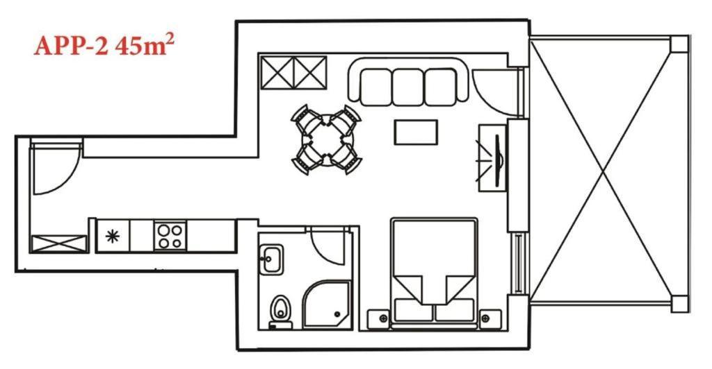San Lorenzo Apartments Ловречица Экстерьер фото